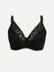 Underwire Unfilled Lace Gathering Bra